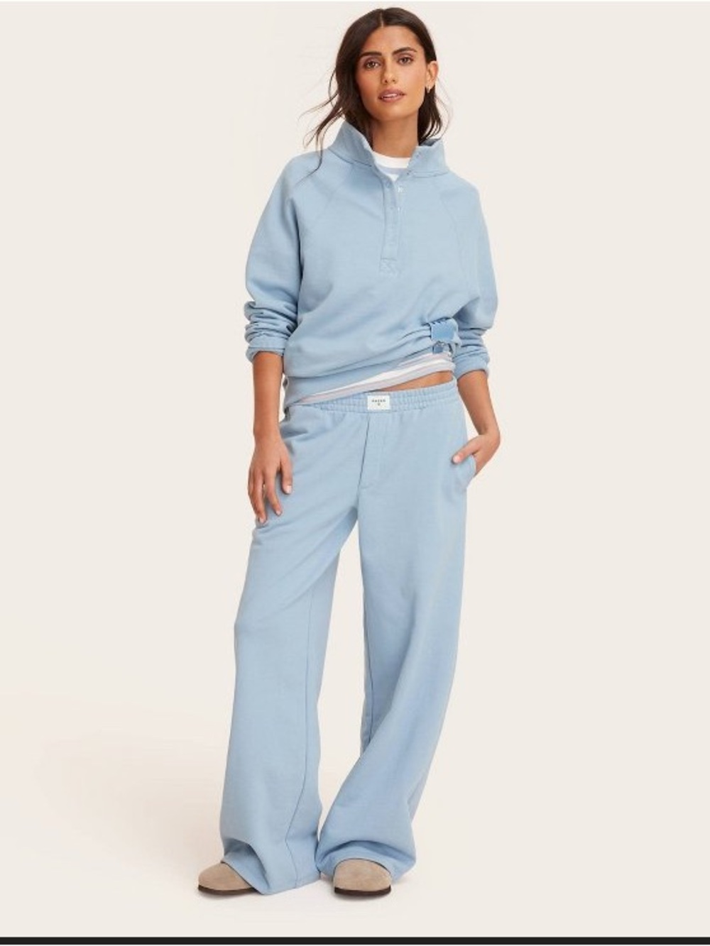 PARKE X TARGET Women’s High-Rise Boxer Sweatpants - Light
Blue SMALL BNWT